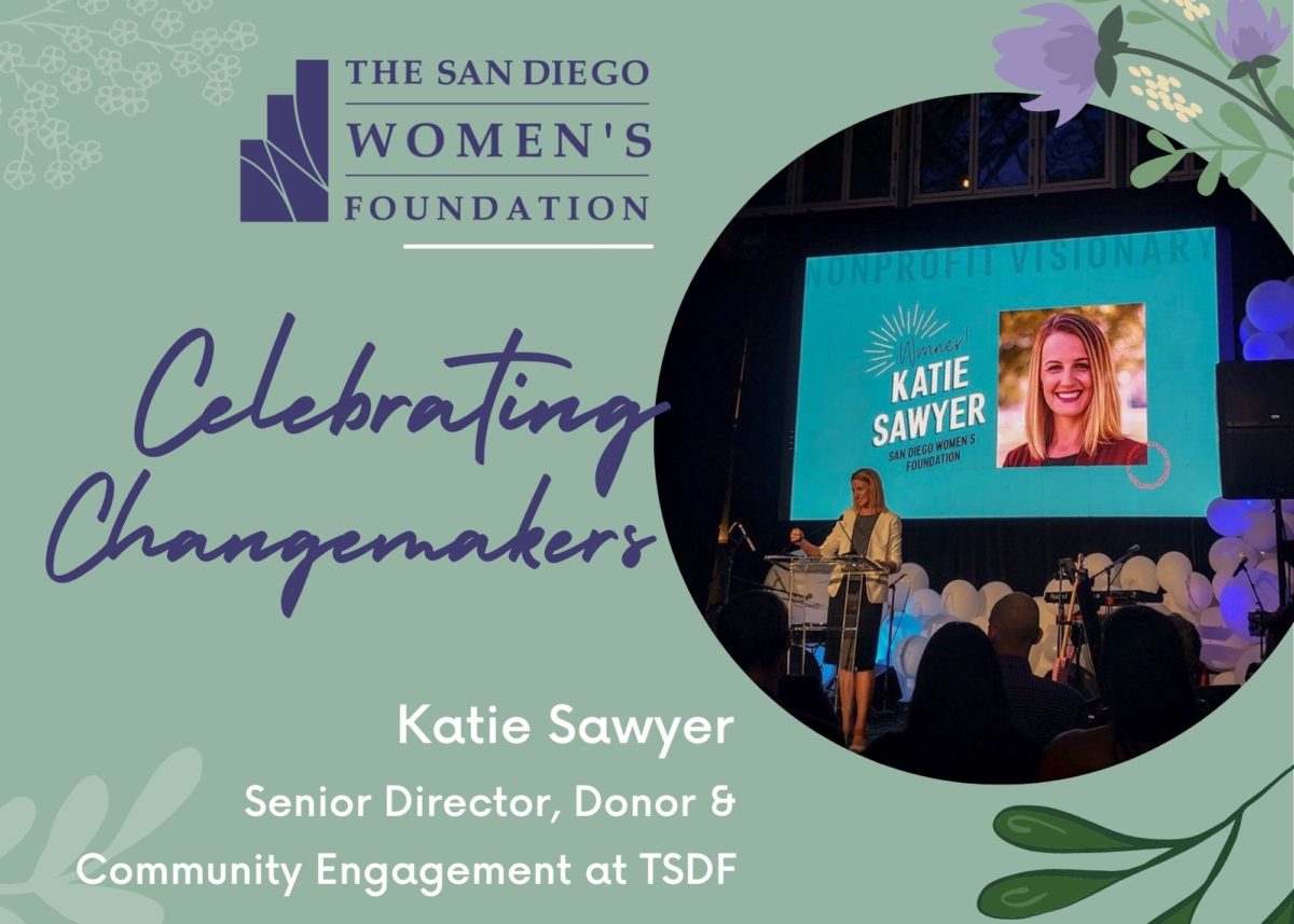 Celebrating Changemakers 2022 Katie Sawyer San Diego Womens Foundation